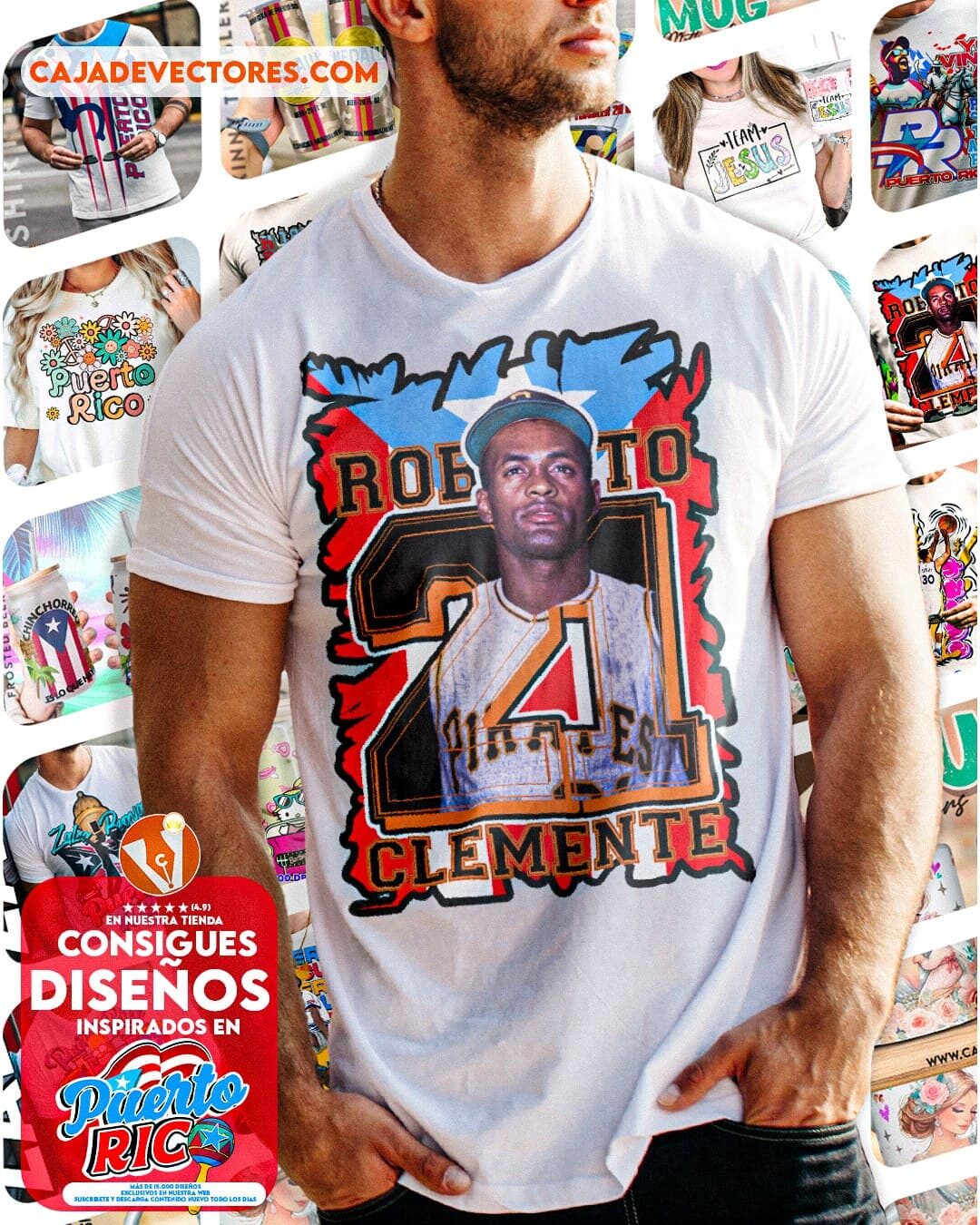 Camiseta pirates clemente 21 sale