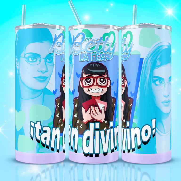 Betty la fea Tan Divino Tumbler 20Oz Caja de Vectores