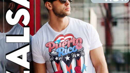 Puerto Rico Y Salsa Boricua tshirt M35